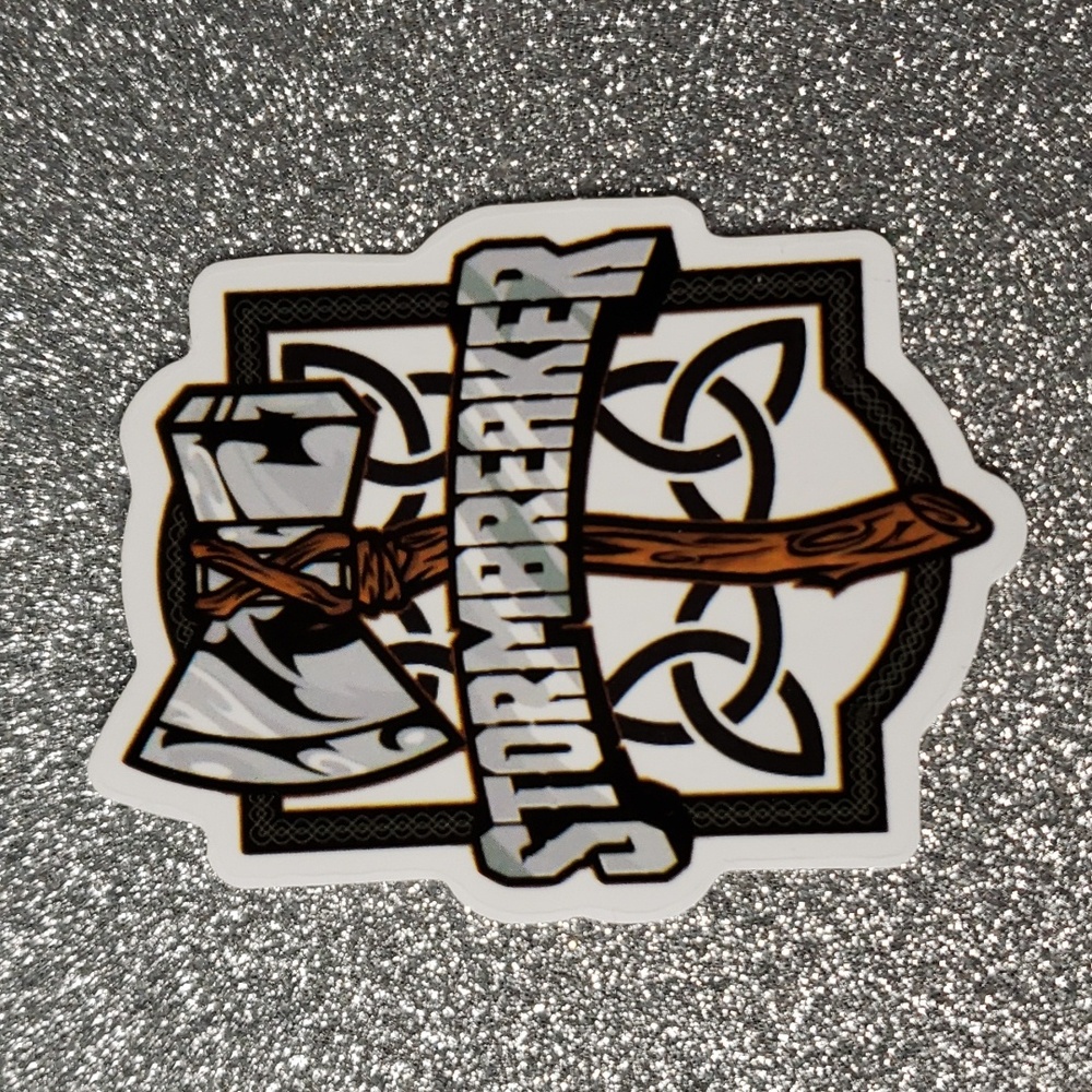 MARVEL Thor Hammer Waterproof Sticker